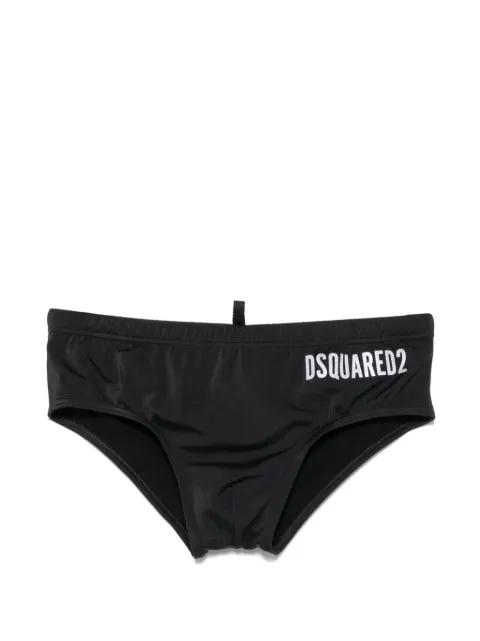 DSQUARED2 مايوه شورت بطبعة شعار 'أيكون'
