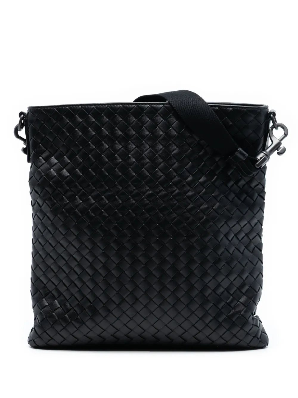Bottega Veneta Pre-Owned 2012-2025 Nappa Intrecciato VN crossbody bag - Nero