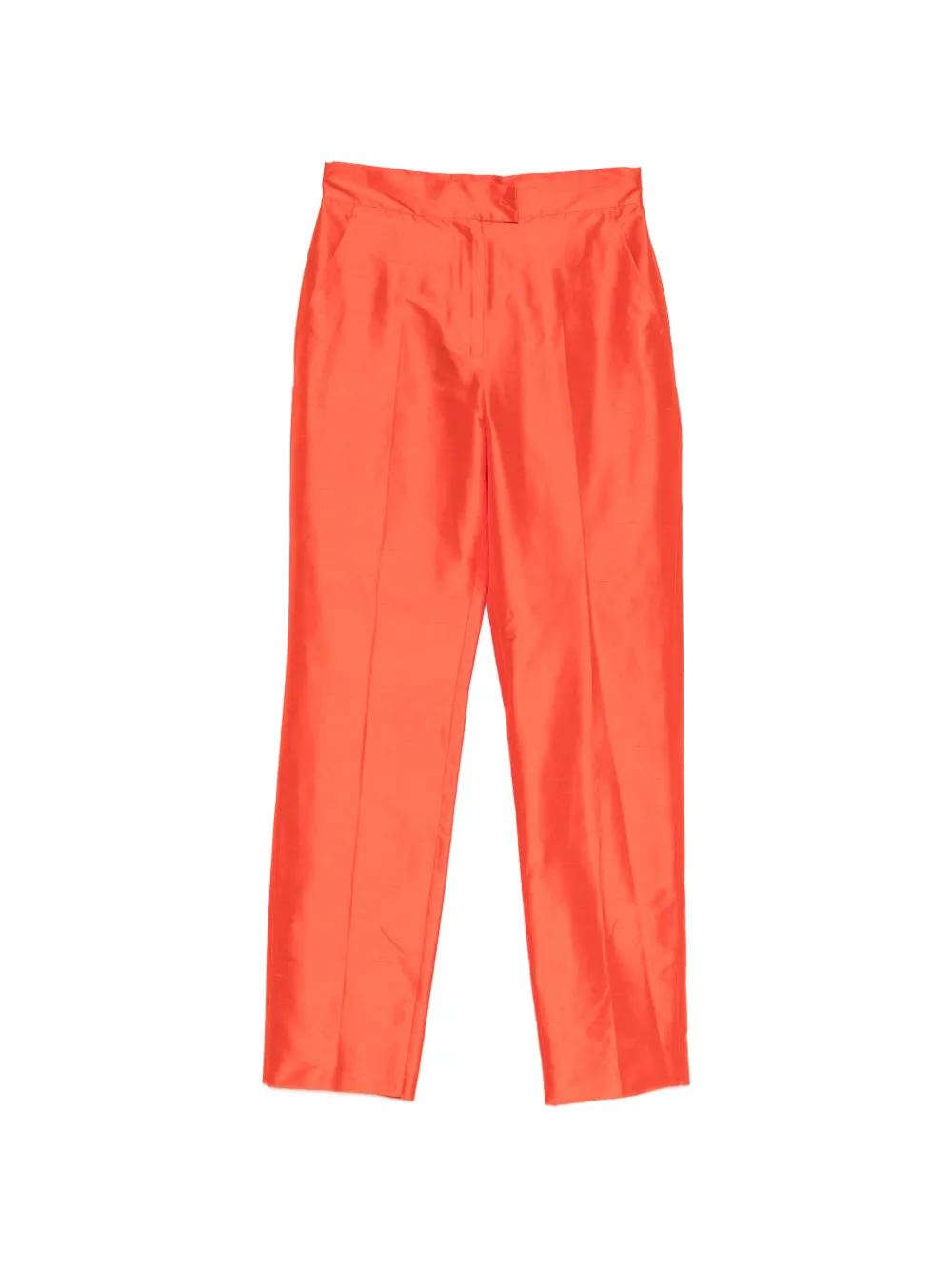 Max Mara pressed-crease trousers - Arancione