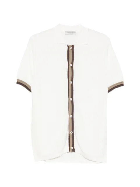 Jeordie's camisa con ribete en contraste
