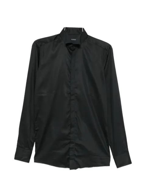 Carlo Pignatelli camisa con solapa oculta