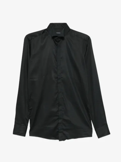 Carlo Pignatelli camisa con botones ocultos