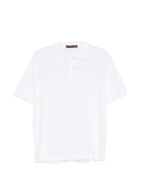 Jeordie's short-sleeve polo shirt