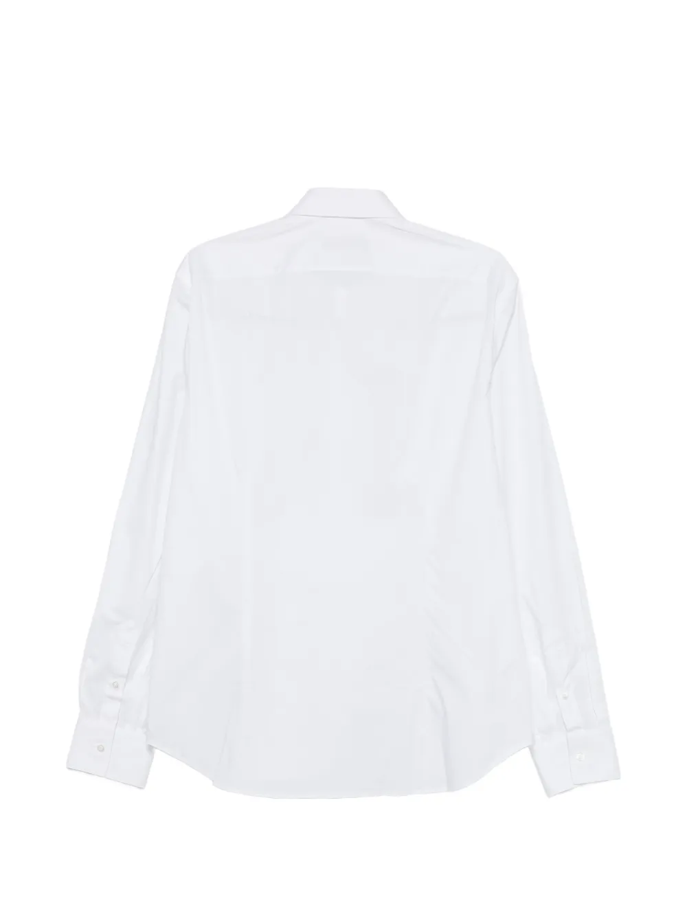 Manuel Ritz Overhemd met logopatch Wit