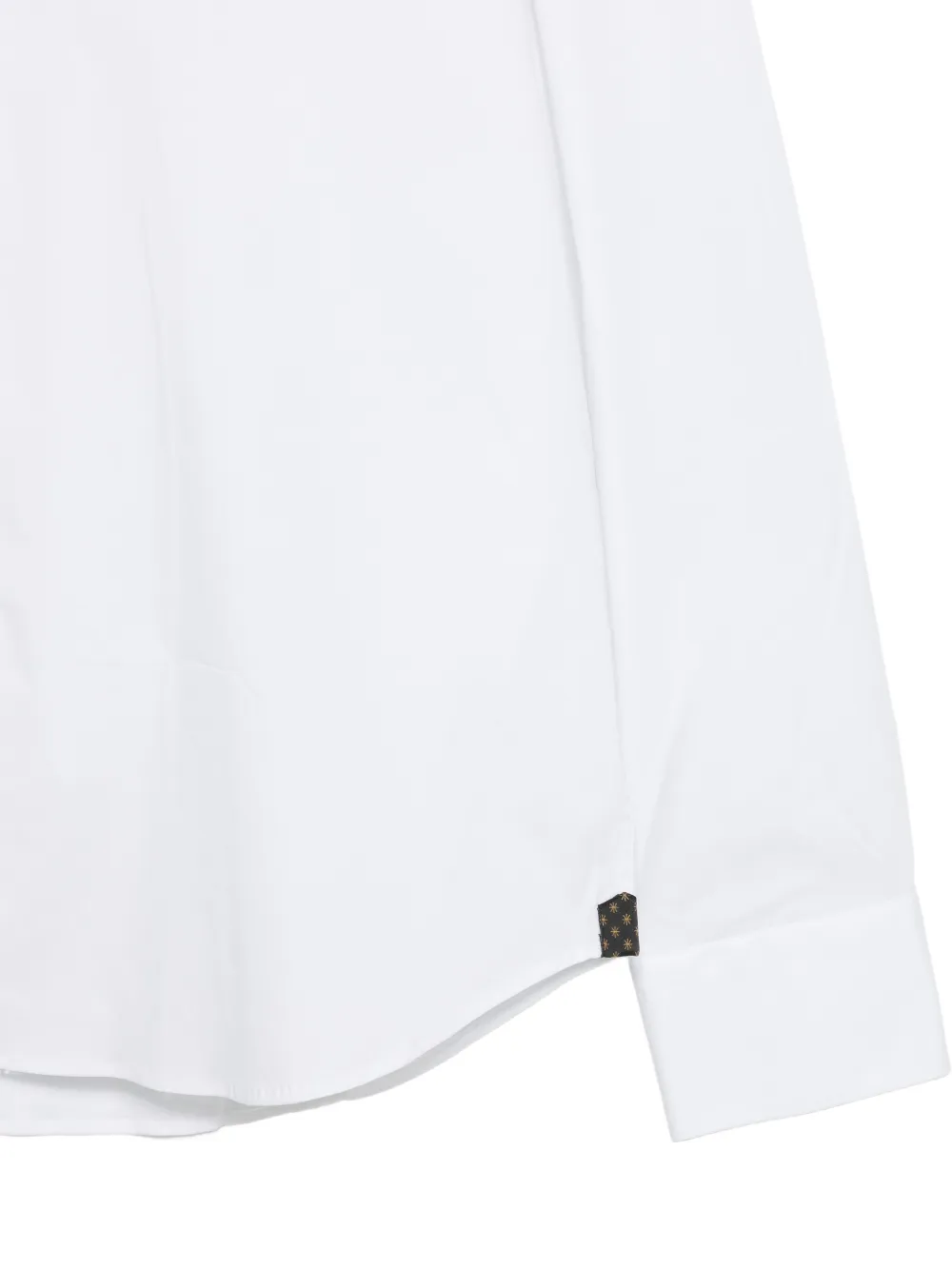 Manuel Ritz Overhemd met logopatch Wit