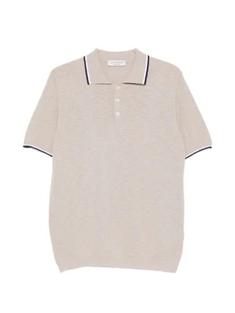 Jeordie's tipping-detail polo shirt