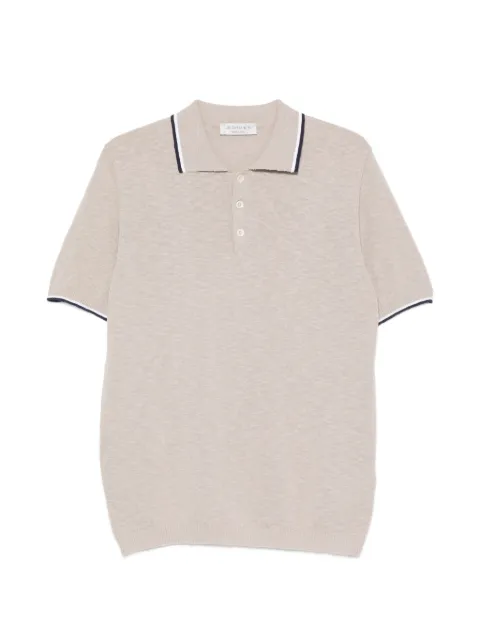 Jeordie's tipping-detail polo shirt