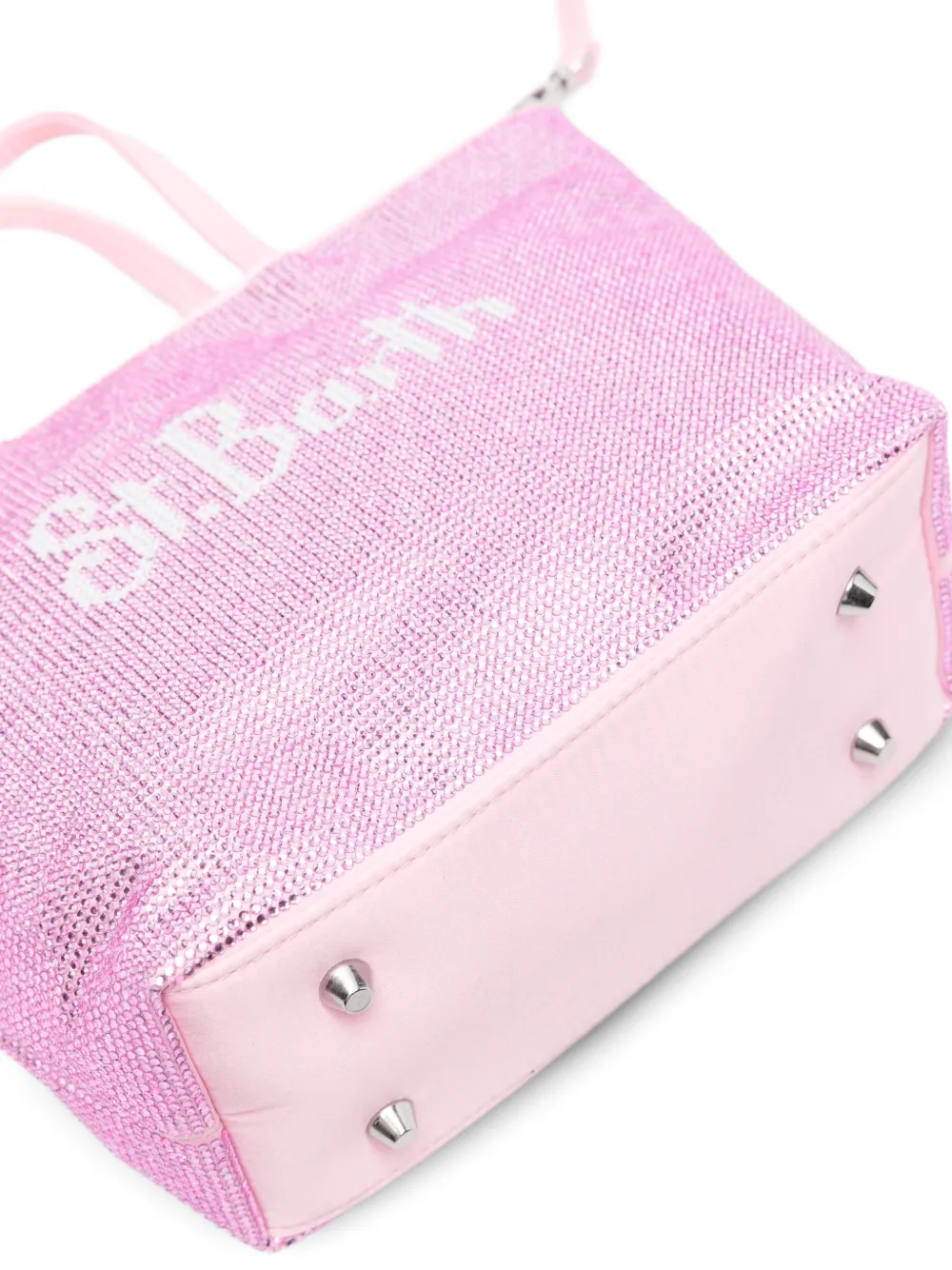 MC2 Saint Barth Strass mini-shopper Roze
