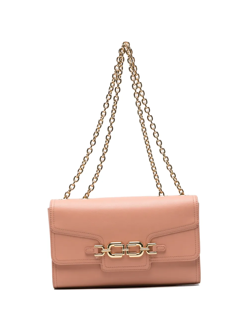 Elisabetta Franchi chain-link shoulder bag - Rosa