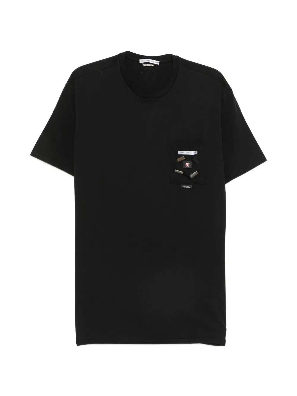 Daniele Alessandrini T-shirt con applicazione - Nero