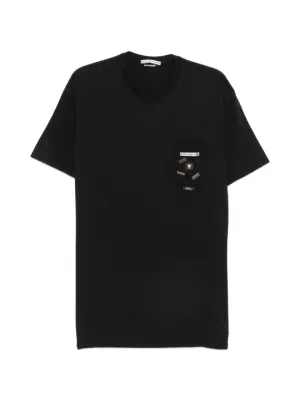 44 LABEL GROUP Crew Neck T-shirt | Black | FARFETCH