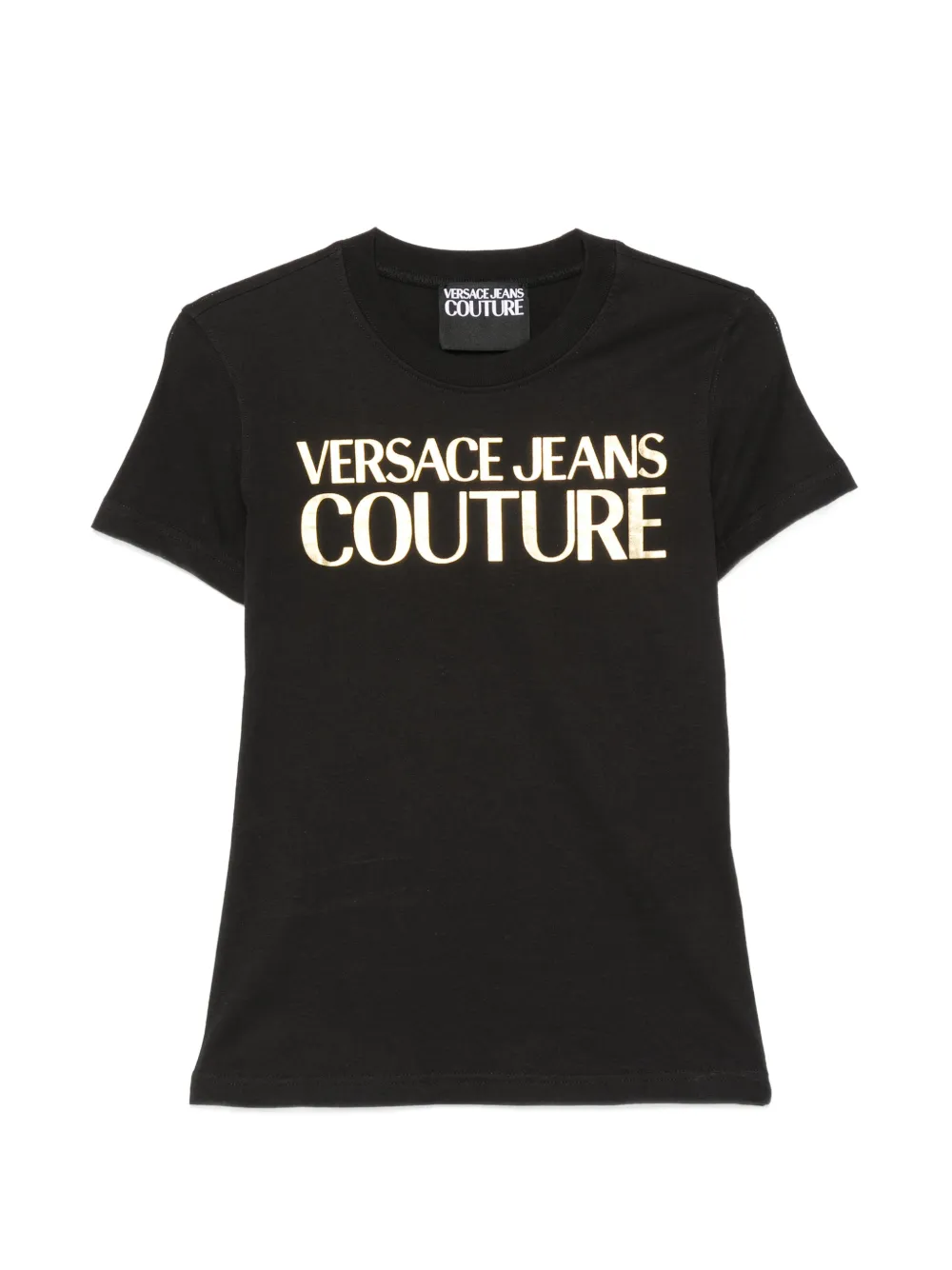 Versace Jeans Couture logo-print T-shirt - Schwarz