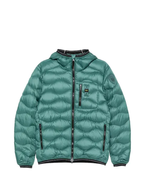 Blauer quilted hooded jacket