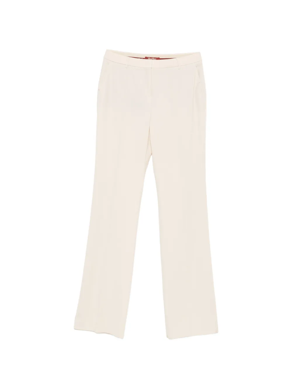 'S Max Mara Pantaloni Nager dritti con piega - Toni neutri