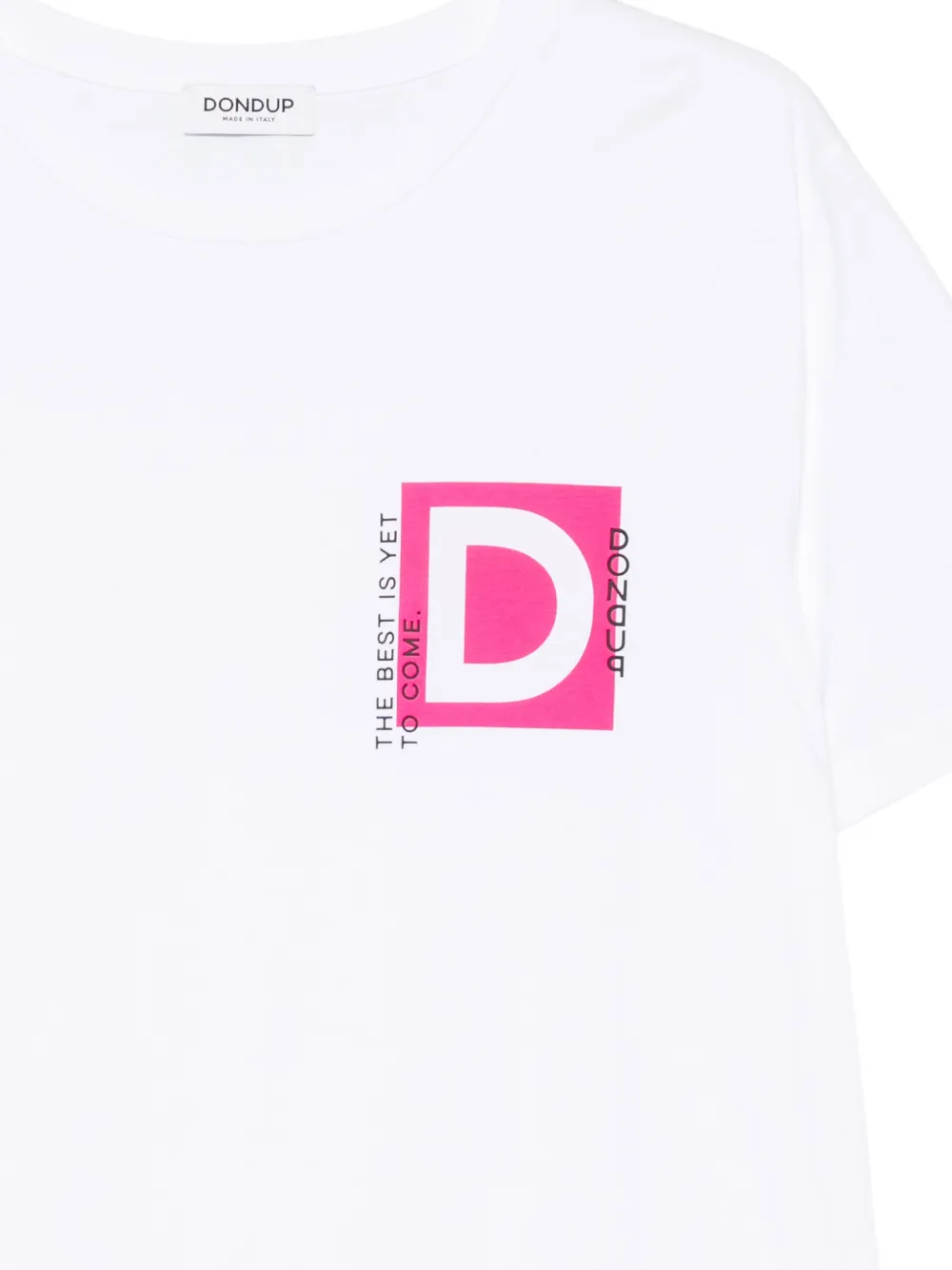 DONDUP T-shirt met ronde hals Wit