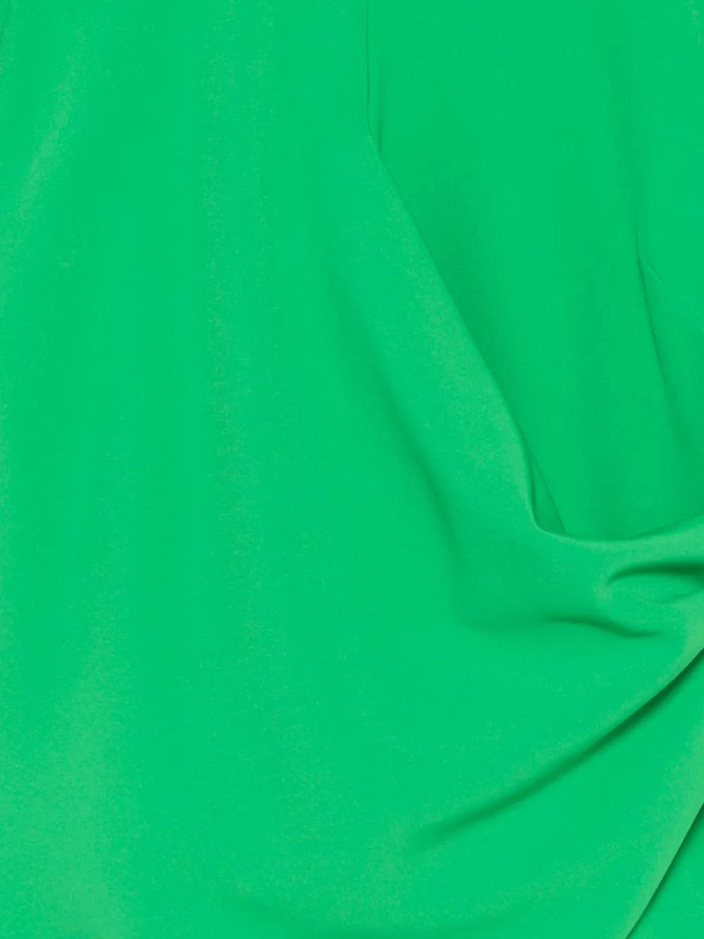 kaos Blouse met gedrapeerd detail Groen