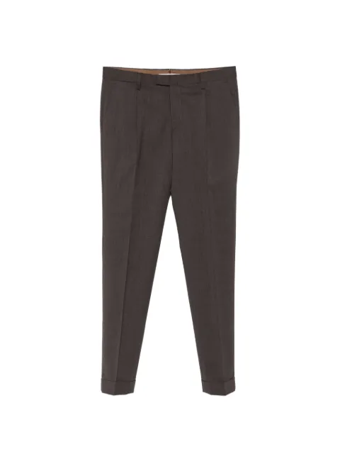 Briglia 1949 pleated turned-up trousers