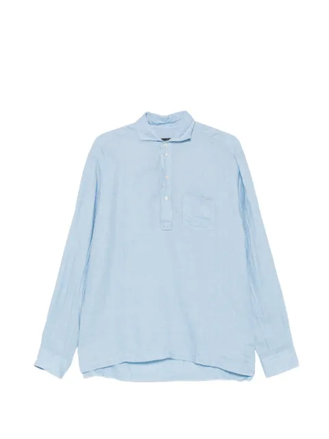 Brian Dales half-button chest-pocket shirt