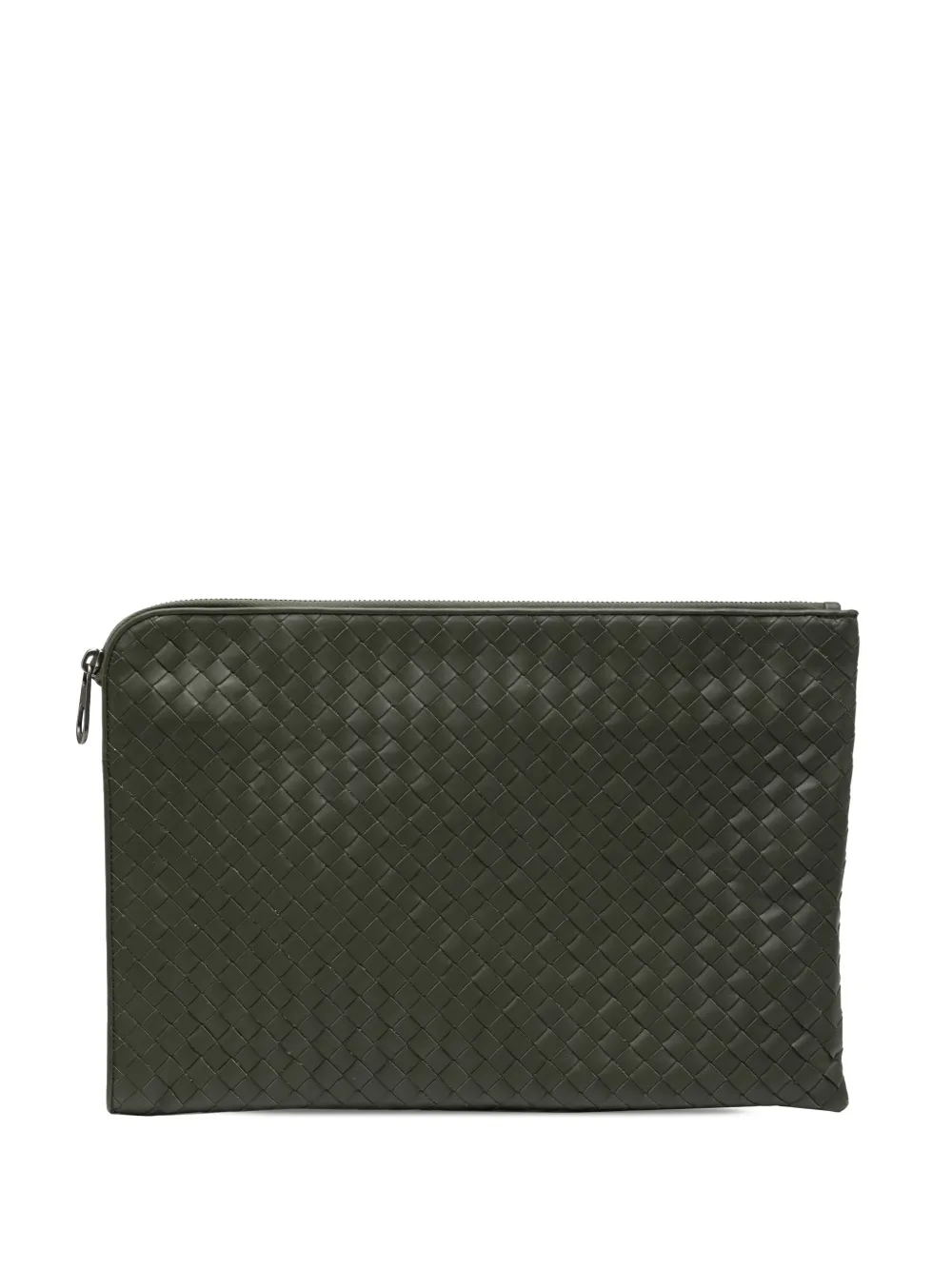 Bottega Veneta Pre-Owned 2012-2025 Nappa Intrecciato clutch bag - Verde