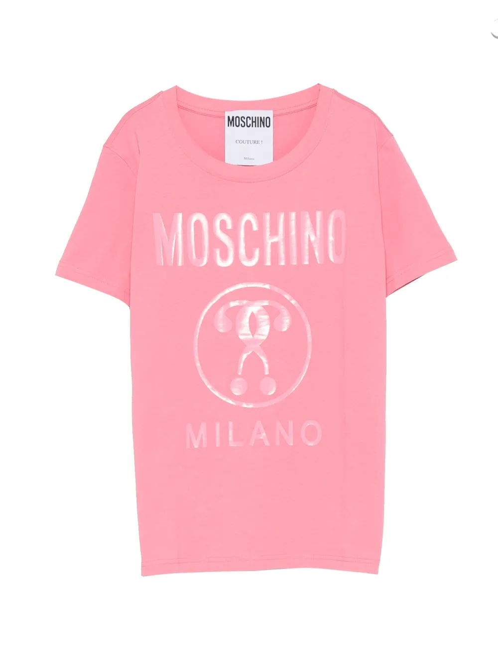 Moschino logo-print T-shirt - Rosa