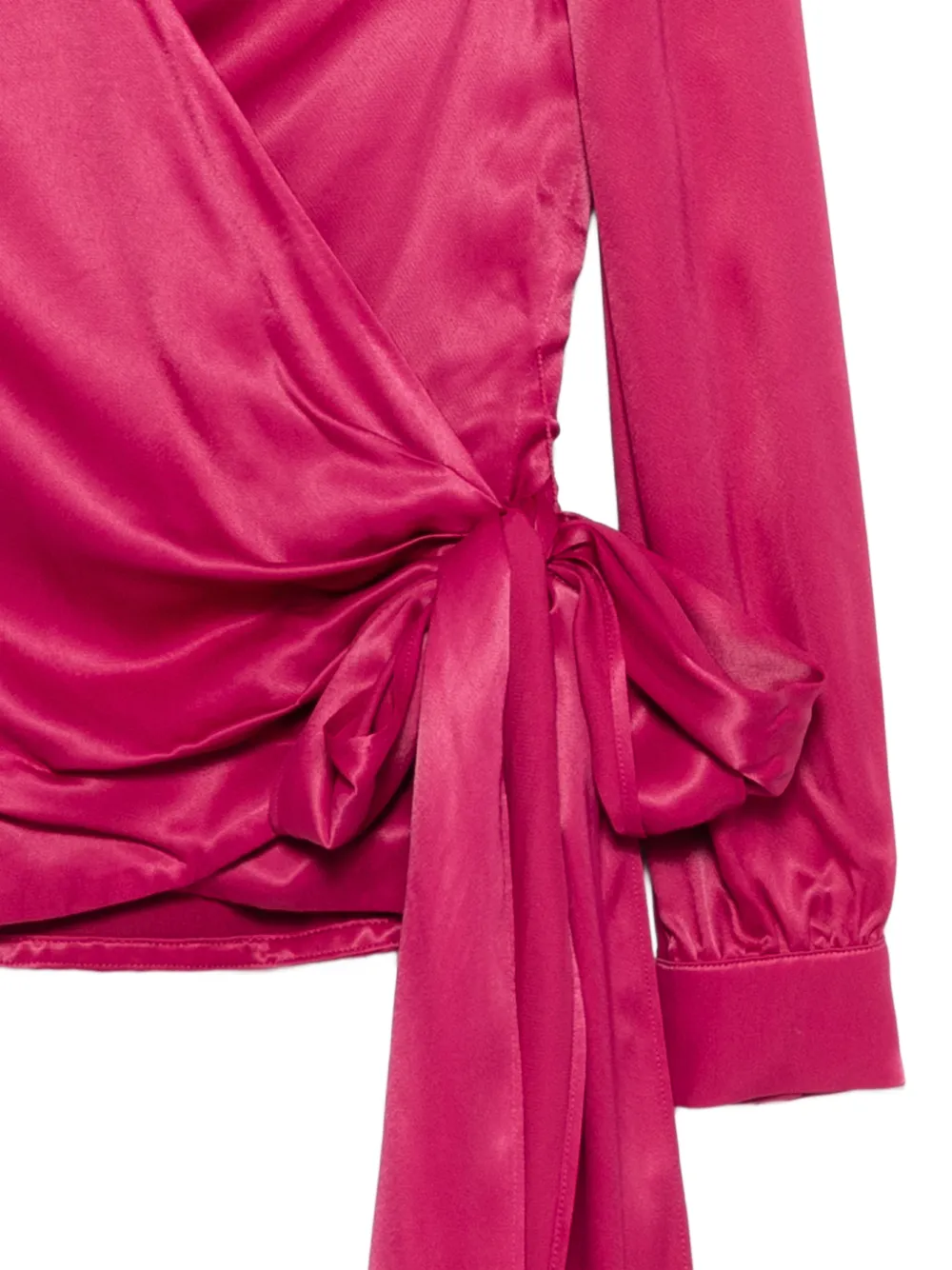 Michael Kors Blouse met strik aan de zijkant Roze
