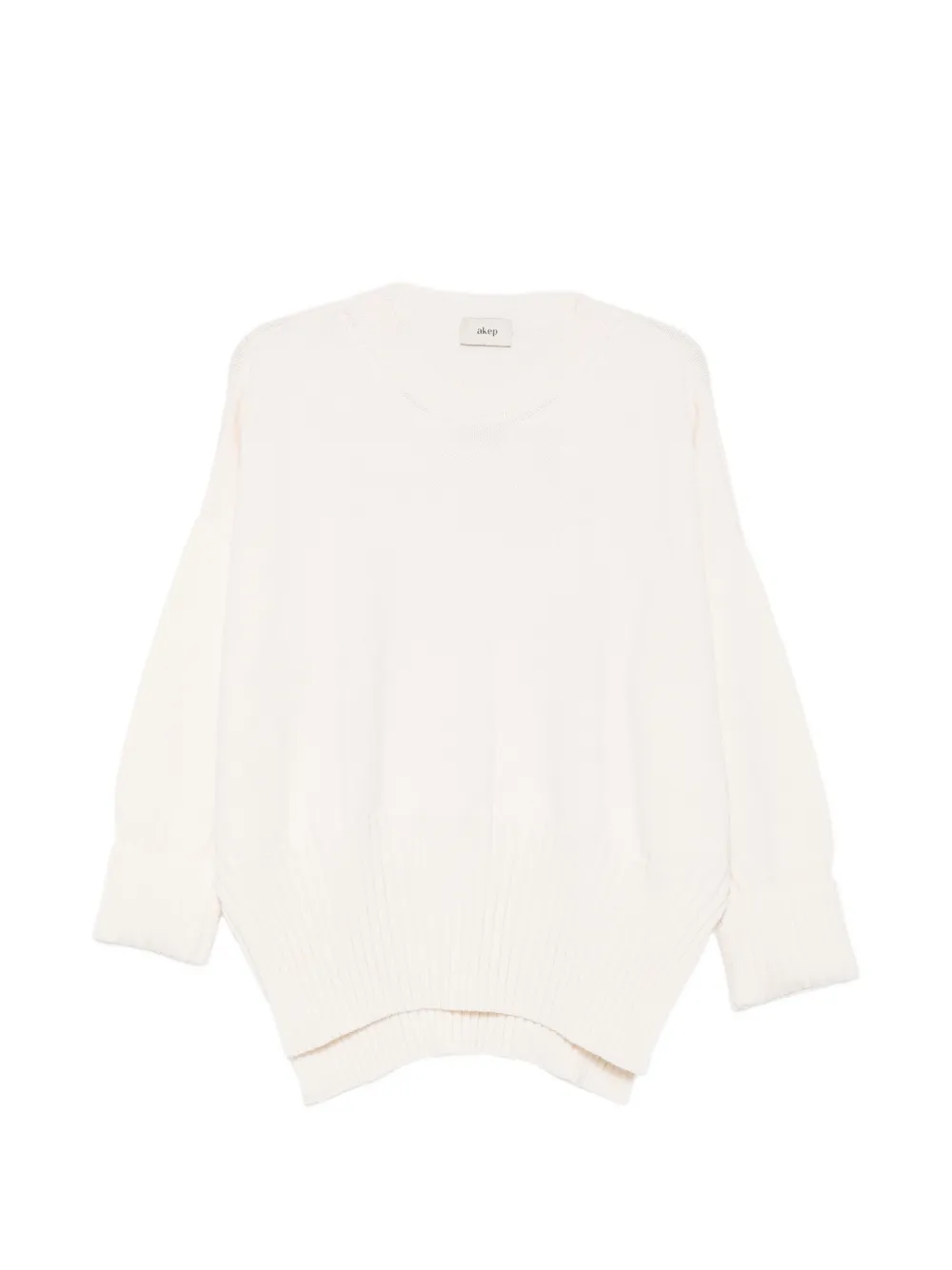 Akep ribbed-knit crew-neck sweater