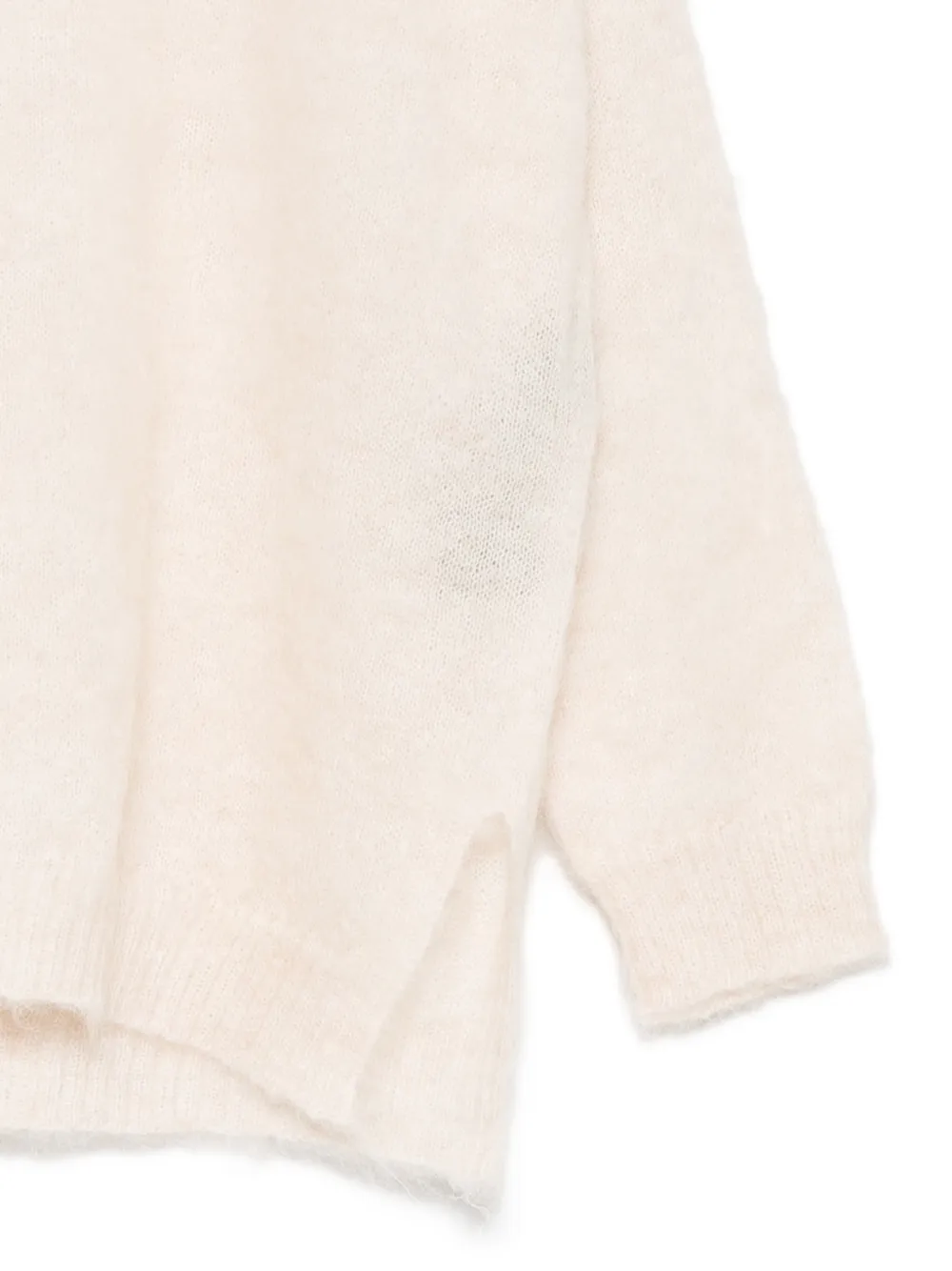 D.Exterior Sweater met zijsplit Beige