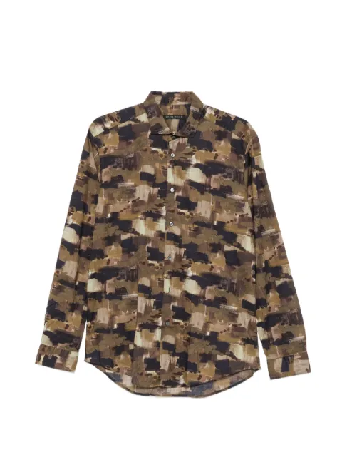 Brian Dales abstract-print long-sleeve shirt
