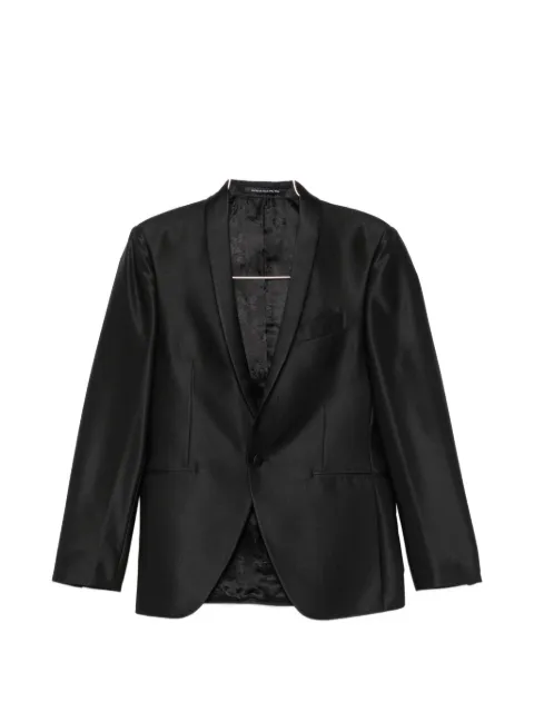 Carlo Pignatelli satin-finishl suit