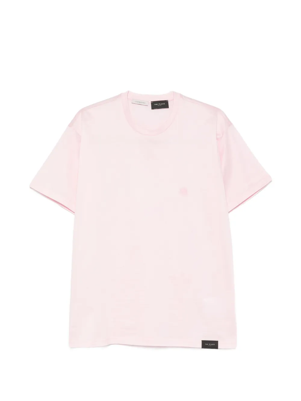 Low Brand T-shirt con logo - Rosa