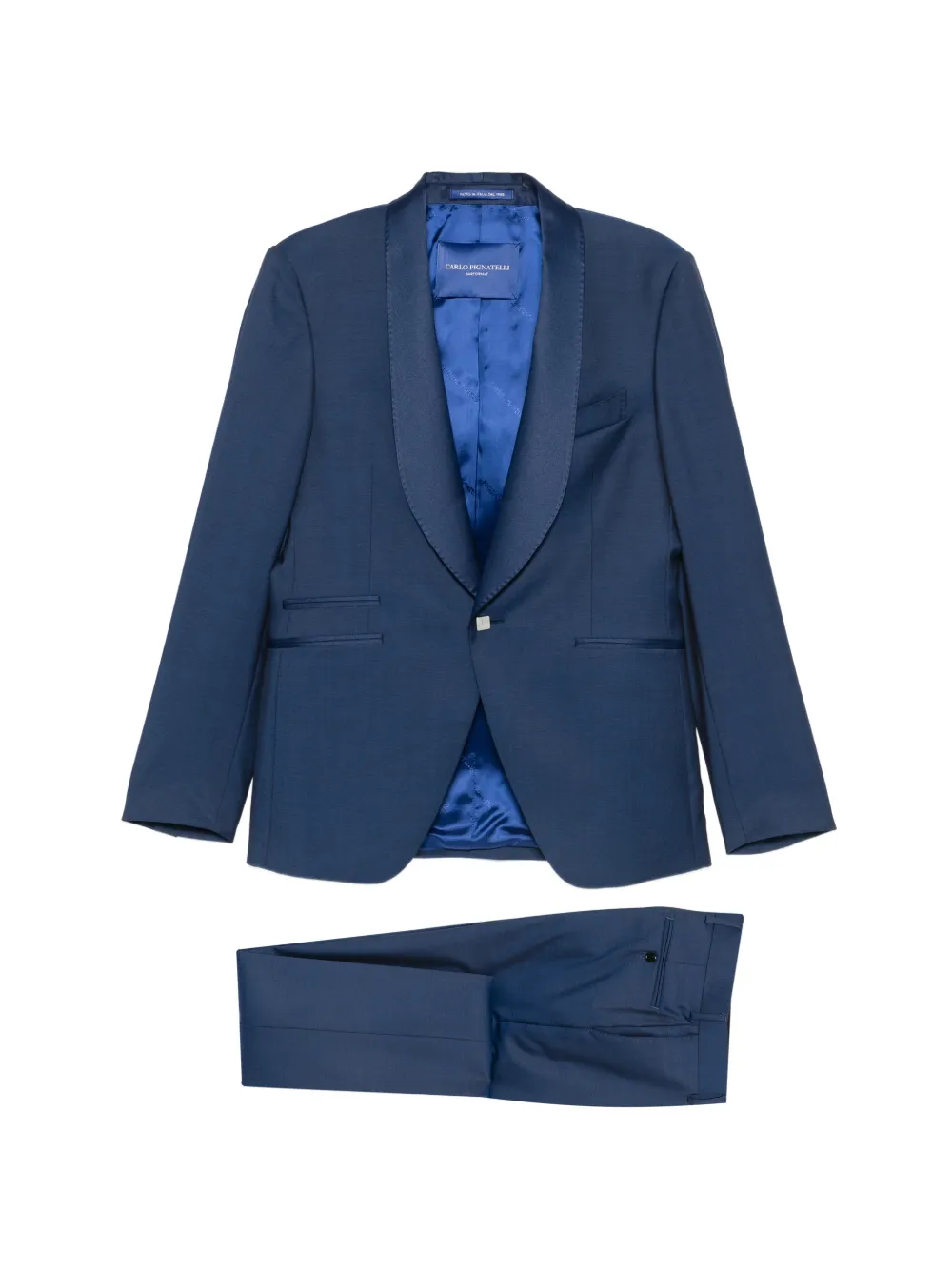 Carlo Pignatelli single-breasted suit - Blu