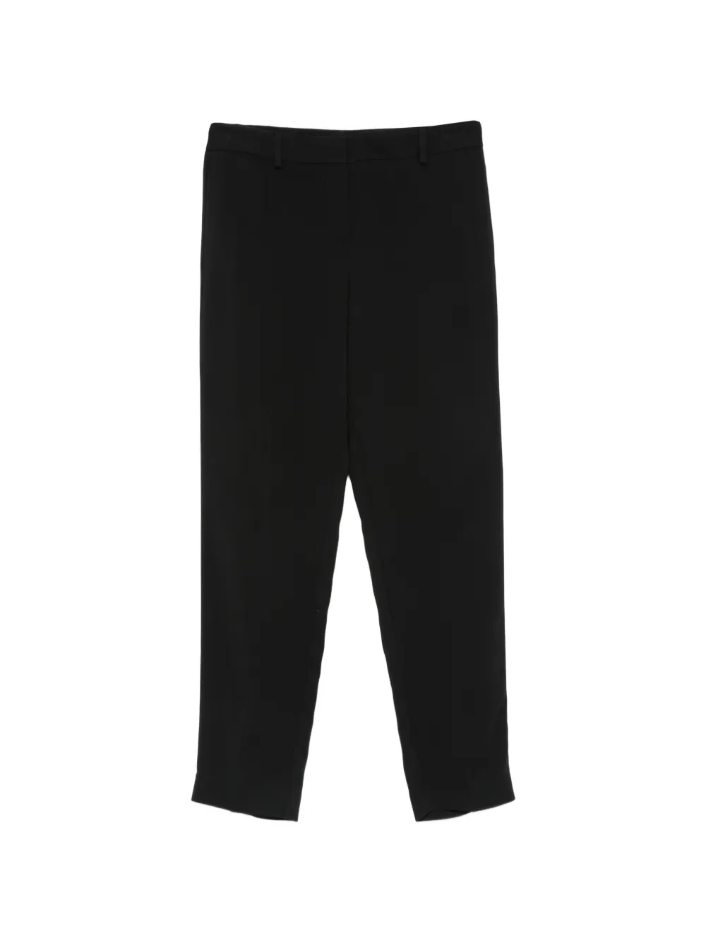 SIMONA CORSELLINI belt-loops straight-leg trousers - Nero
