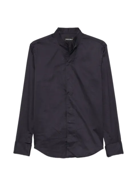 Emporio Armani chemise à boutonnière sur le devant