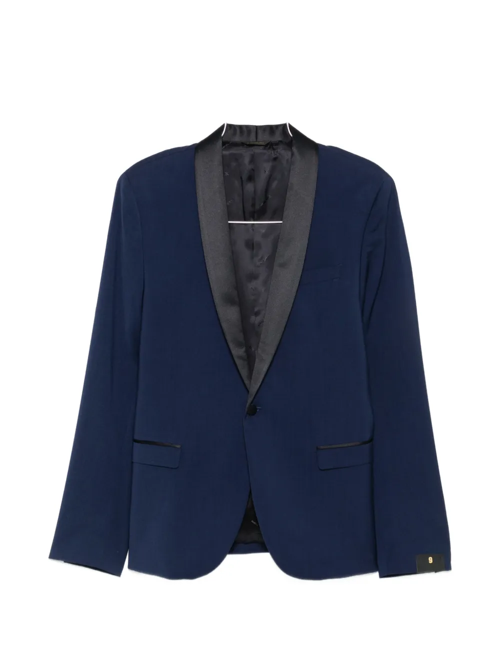 Manuel Ritz shawl-lapel tuxedo suit - Blu