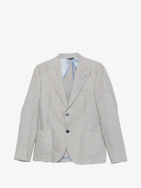 Daniele Alessandrini pinstripe single-breasted blazer
