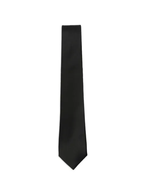 Tagliatore satin-finish pointed-tip tie