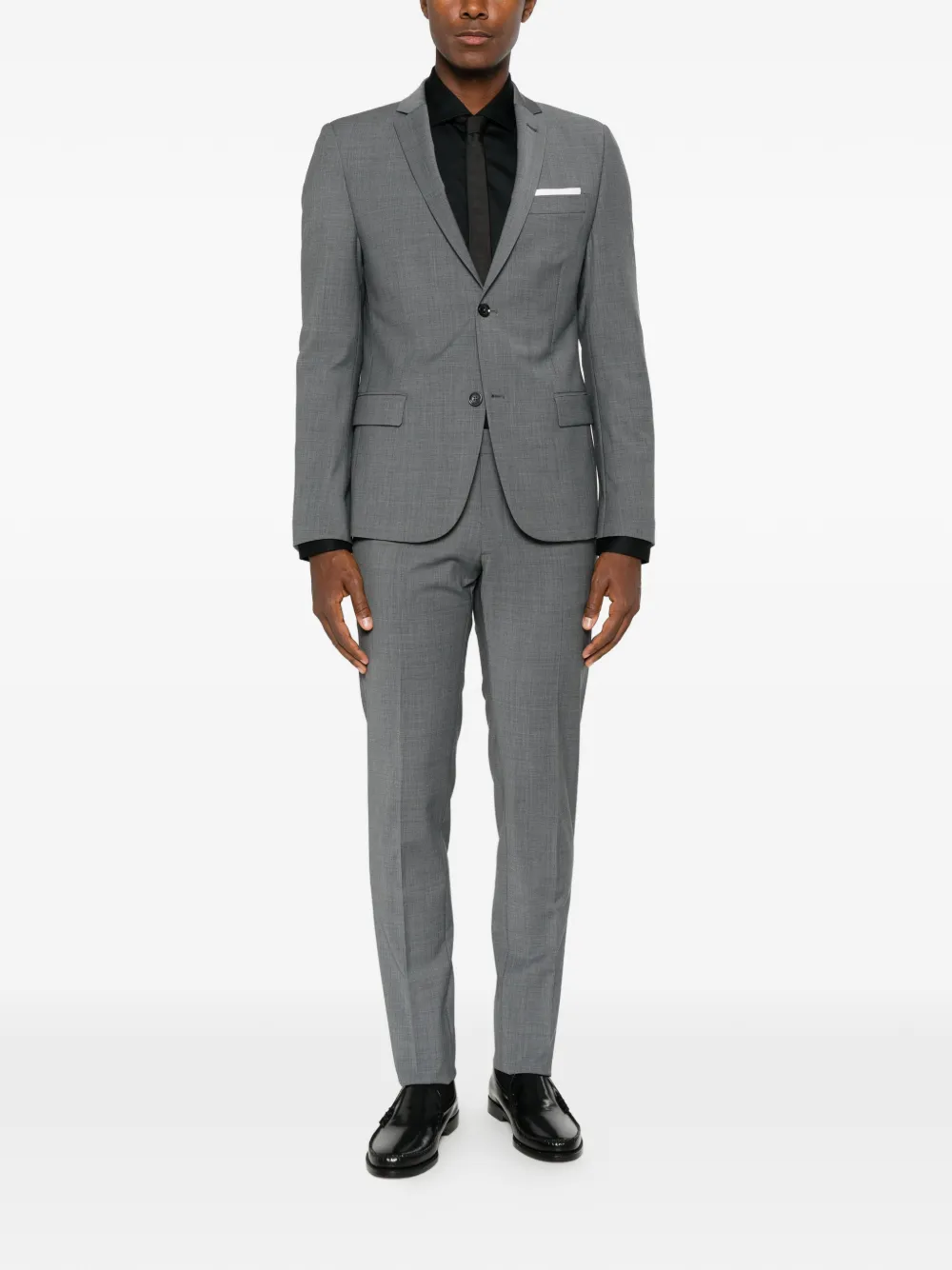 Brian Dales Button-up overhemd Zwart
