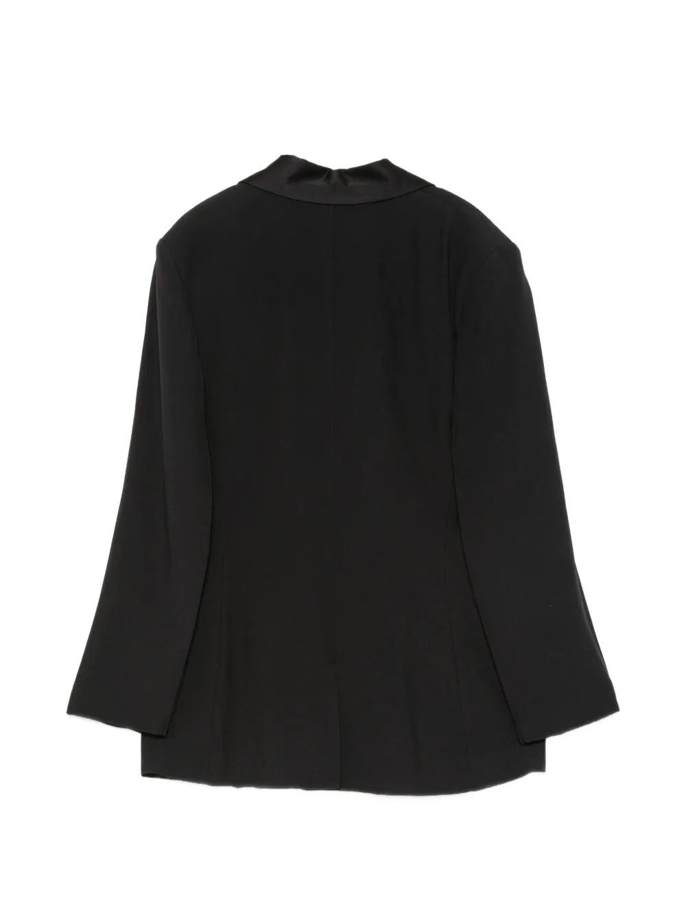 SIMONA CORSELLINI Blazer met enkele rij knopen Zwart