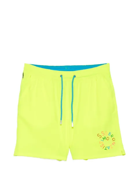 MC2 Saint Barth Comfort embroidered drawstring swim shorts