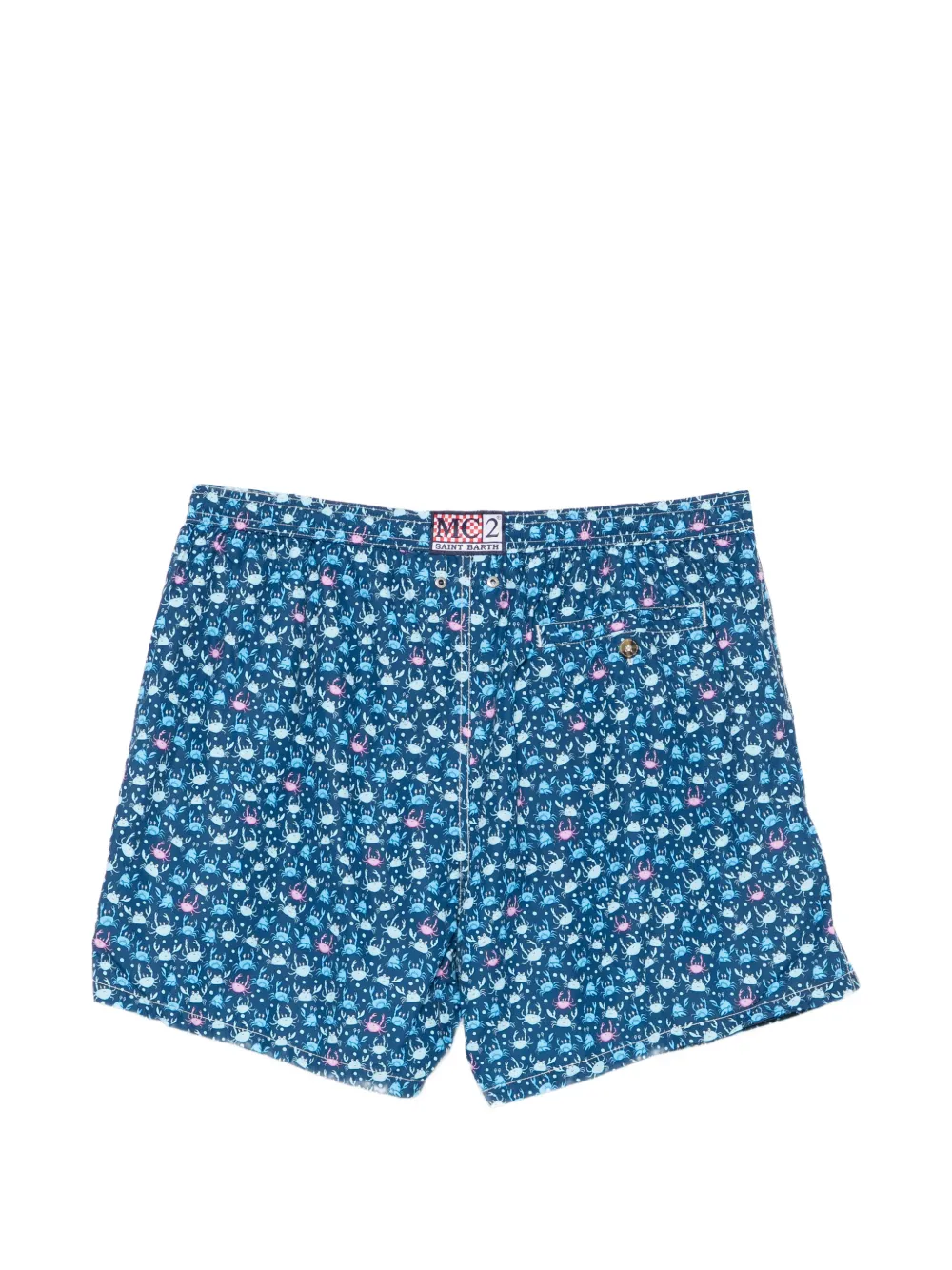 MC2 Saint Barth Zwembroek met print Blauw