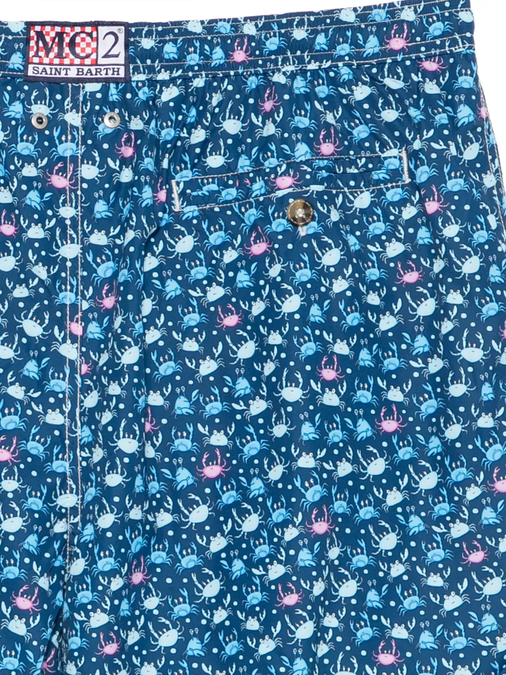 MC2 Saint Barth Zwembroek met print Blauw