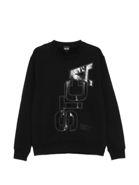 Just Cavalli logo-motif sweatshirt