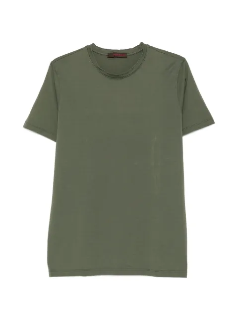 Jeordie's raw-edge cotton T-shirt