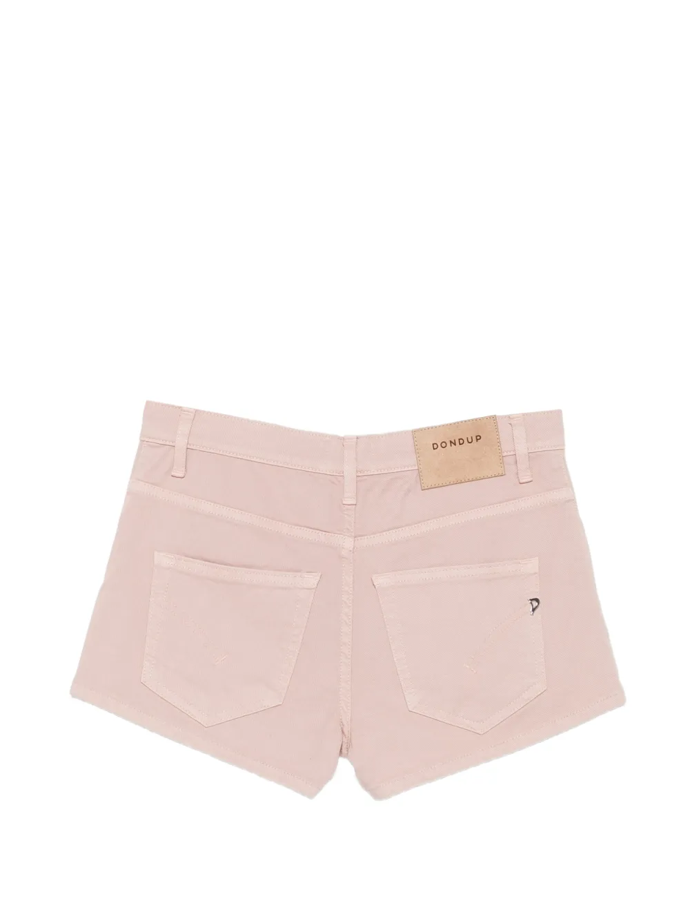 DONDUP Shorts met verfraaide knoop Roze