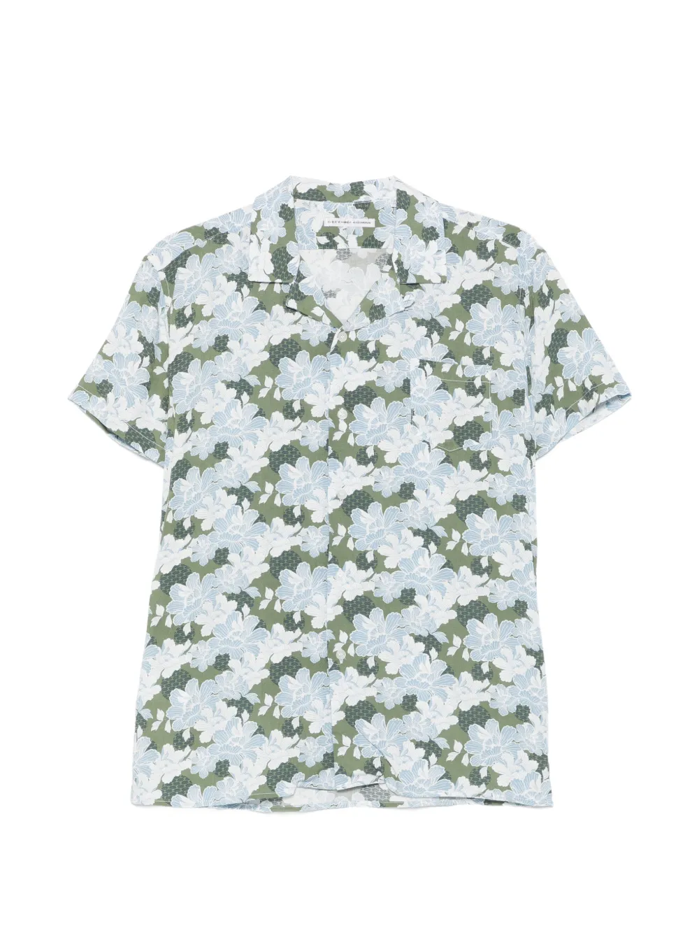 Daniele Alessandrini floral-print short-sleeve shirt - Verde