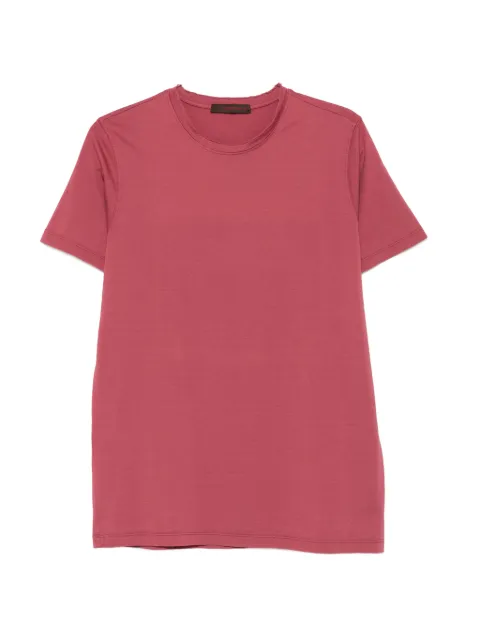Jeordie's raw-edge short-sleeve cotton T-shirt