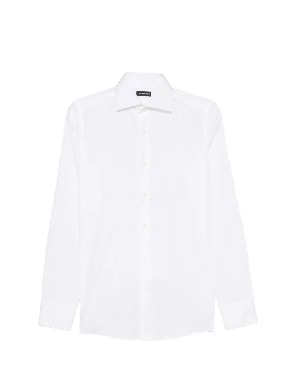 Carlo Pignatelli spread-collar long-sleeve shirt - Bianco