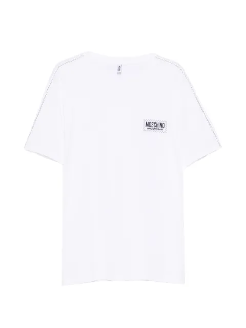 Moschino logo-embroidery T-shirt