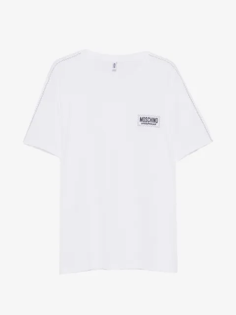 Moschino logo-embroidery T-shirt