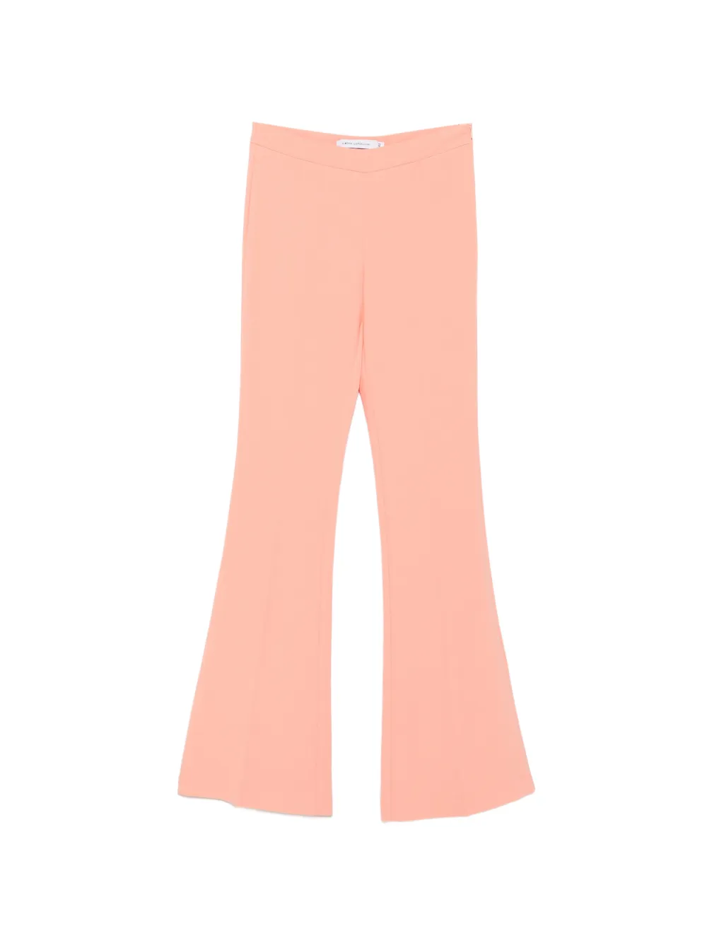 SIMONA CORSELLINI flared trousers - Orange